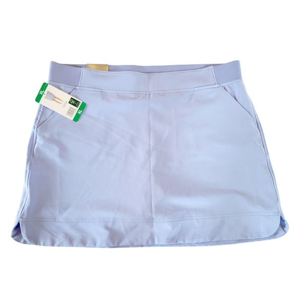 32 Degrees XL Skort Skirt with Shorts Underneath Pull On Activewear Blue NWT - Picture 1 of 6